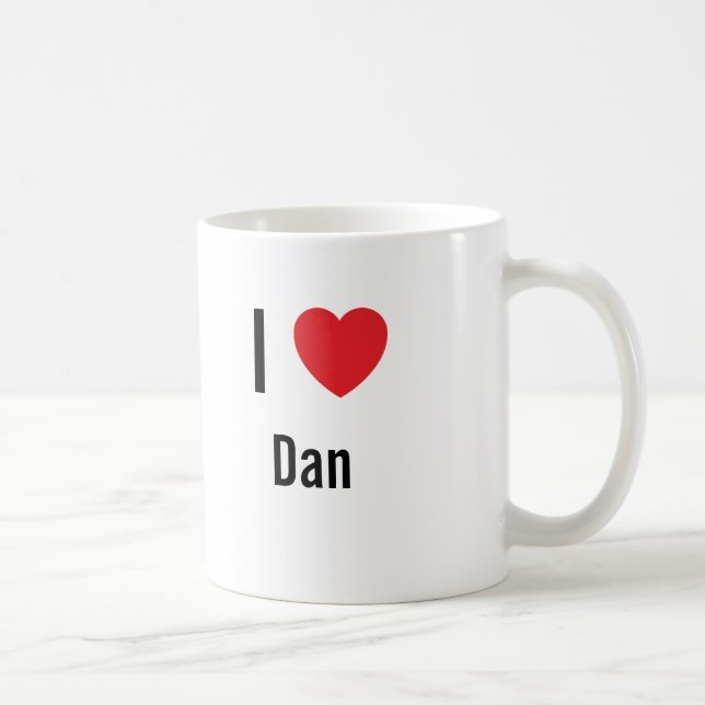 Mug J'aime Dan (Droite)