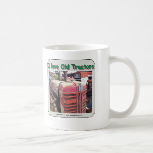 Mug J'aime de vieux tracteurs internationaux de