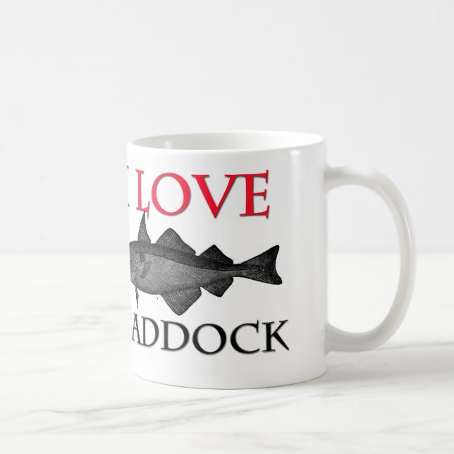 Mug J'aime des aiglefins (Droite)
