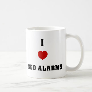 Mug J'aime des alarmes de lit