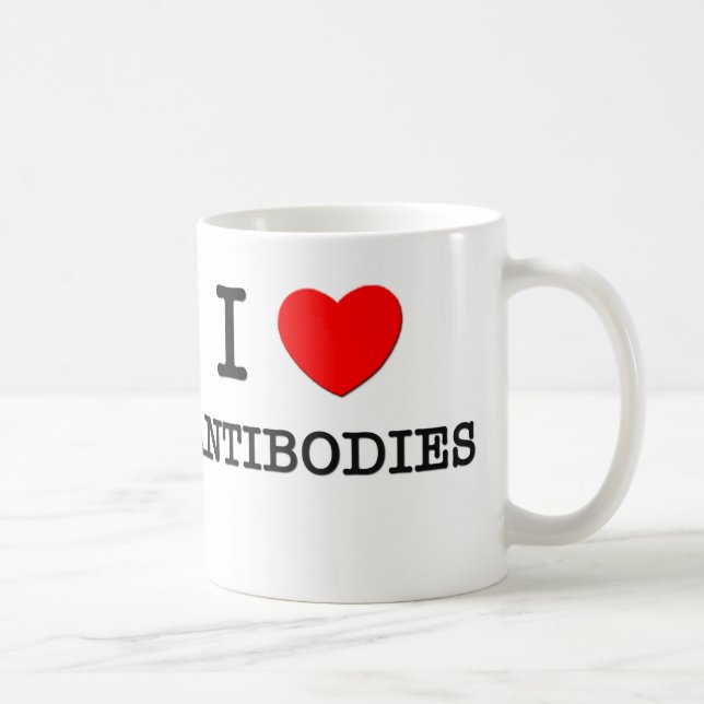 Mug J'aime des anticorps (Droite)
