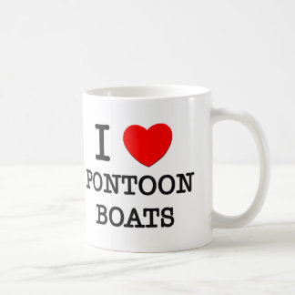 Mug J'aime des bateaux de ponton