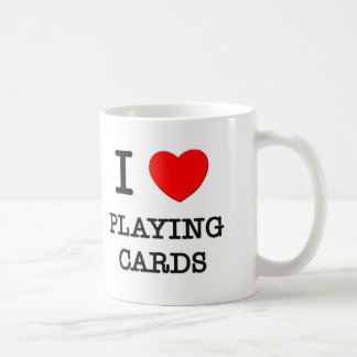 Mug J'aime des cartes de jeu