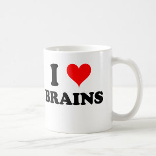Mug J'aime des cerveaux