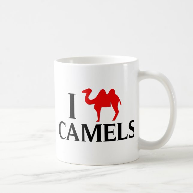 Mug J'aime des chameaux (Droite)
