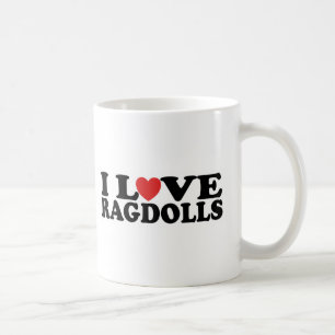 Mug J'aime des chats de Ragdoll