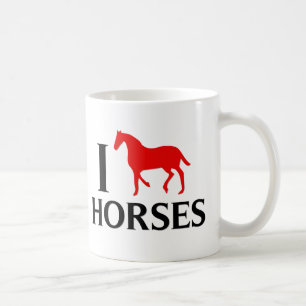Mug J'aime des chevaux