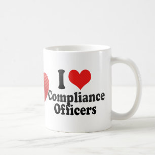 Mug J'aime des dirigeants de conformité