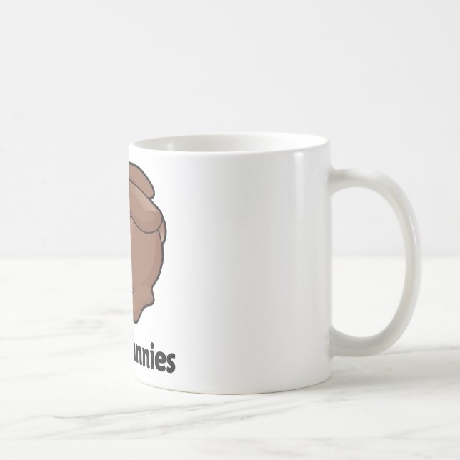 Mug J'aime des lapins (Droite)