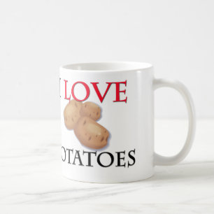 Mug J'aime des pommes de terre