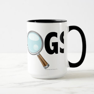 Mug J'aime des porcs rouges/noir