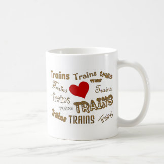 Mug J'aime des trains