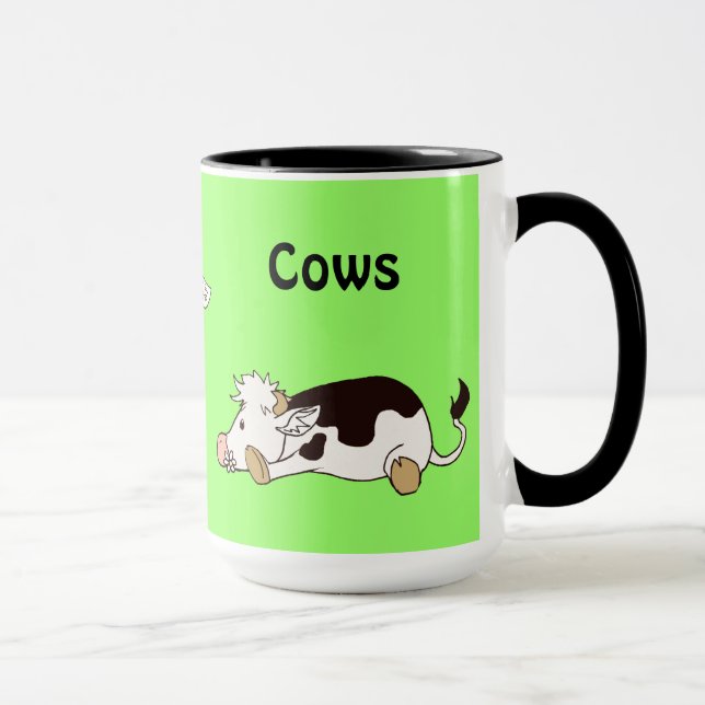 Mug J'aime des vaches (Droite)