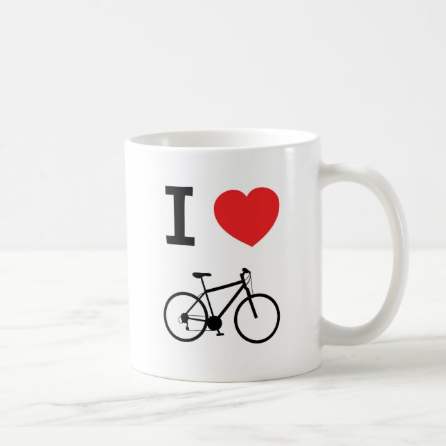 Mug J'aime des vélos (Droite)