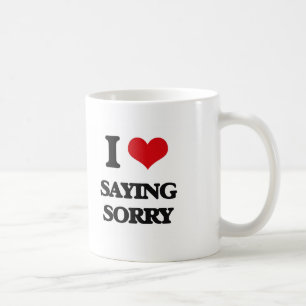 Mug J'aime dire désolé