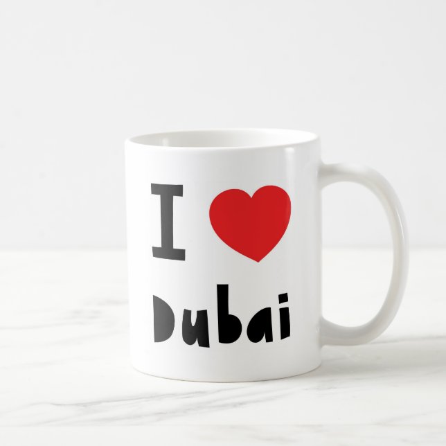 Mug J'aime Dubaï (Droite)