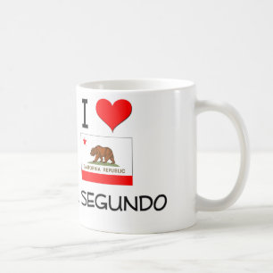 Mug J'aime EL SEGUNDO la Californie