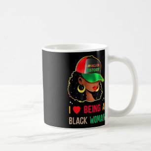 Mug J'Aime Être Une Femme Noire Mois De L'Histoire Noi