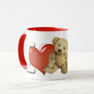 Mug J'aime faire des ours personnalisés