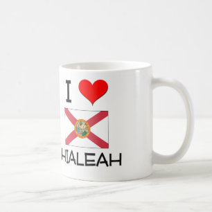 Mug J'aime HIALEAH la Floride