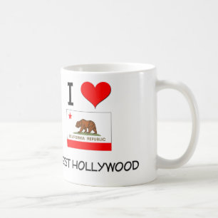 Mug J'aime HOLLYWOOD OCCIDENTAL la Californie