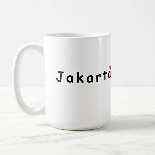 Mug J'aime Jakarta (Gauche)