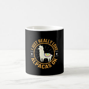 Mug J'aime juste vraiment l'alpaga d'amour d'alpaga