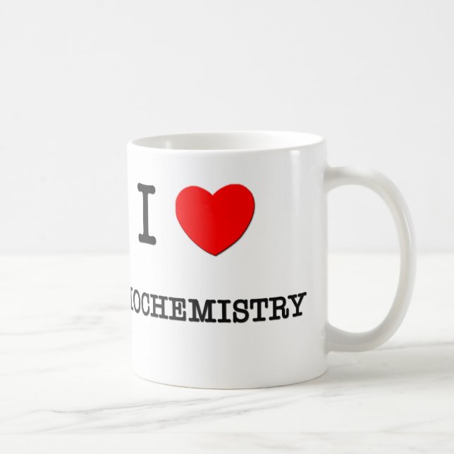 Mug J'aime la BIOCHIMIE (Droite)