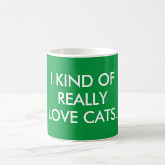 Mug J'aime la boue de chats