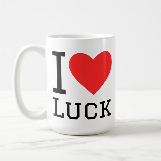 Mug J'aime la chance (Gauche)