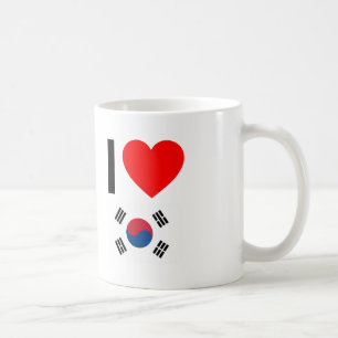 Mug j'aime la corée du sud