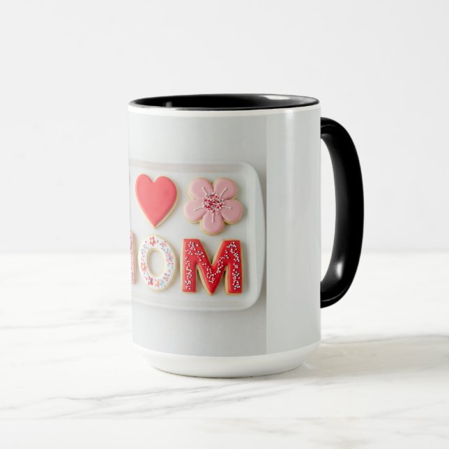 Mug j'aime la fête des mères de maman (Devant droit)