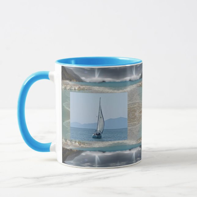 Mug J'aime la Grèce (Gauche)