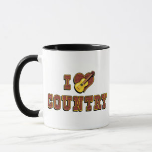 Mug J'aime la musique country