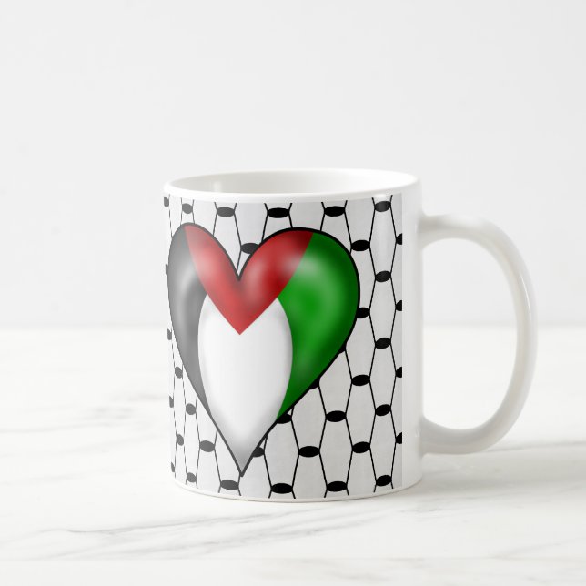 Mug J'aime la Palestine (Droite)