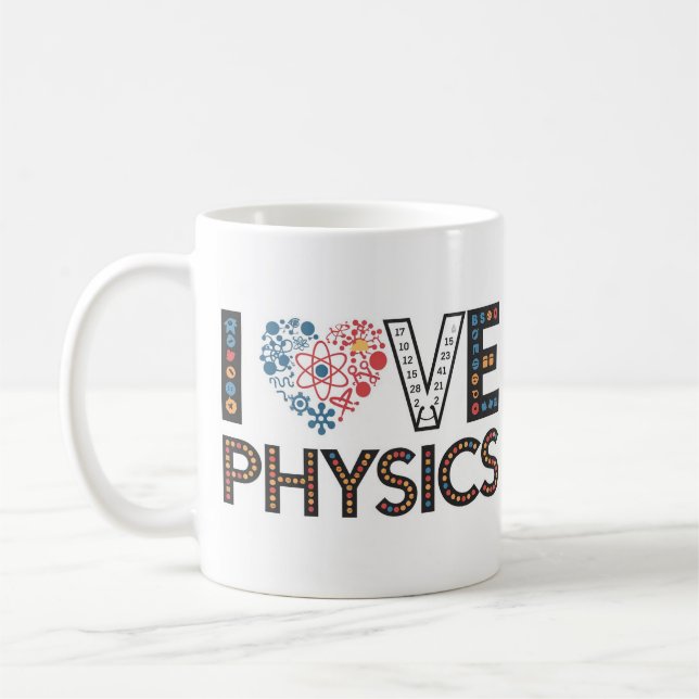 MUG J'AIME LA PHYSIQUE (Gauche)