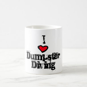 Mug J'aime la plongée de décharge