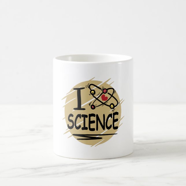 Mug J'aime la science (Centre)