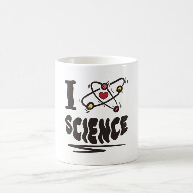 Mug J'aime la science (Centre)