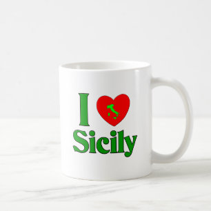 Mug J'aime la Sicile Italie