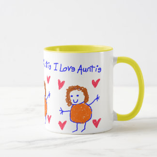 Mug J'aime la tante