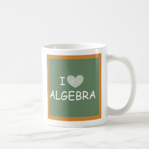 Mug J'aime l'algèbre