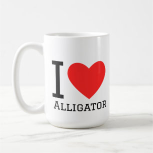 Mug J'aime l'alligator 