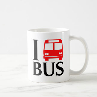 Mug J'aime l'amour de l'autobus | I l'autobus de