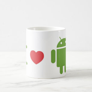 Mug j'aime l'androïde