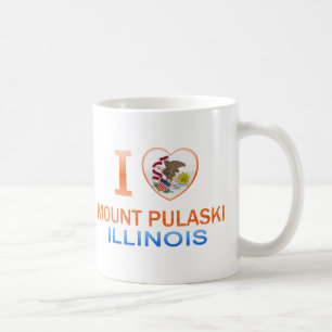 Mug J'aime le bâti Pulaski, IL