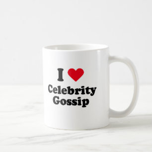 Mug J'aime le bavardage de célébrité