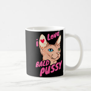 Mug J'aime le Blague d'humour adulte chauve Drôle de c
