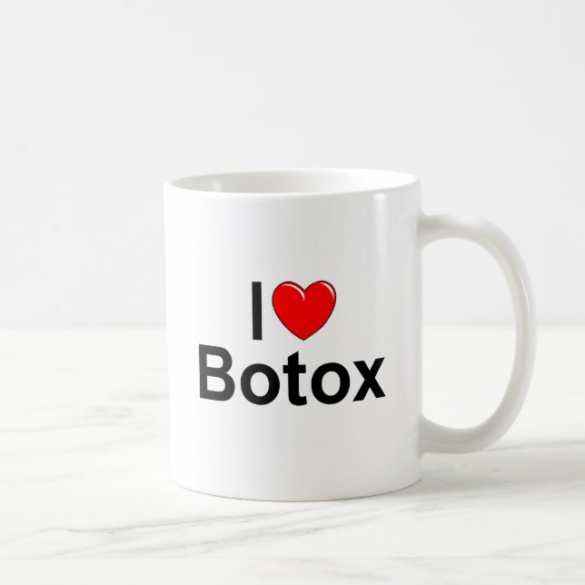 Mug J'aime le botox (de coeur) (Droite)