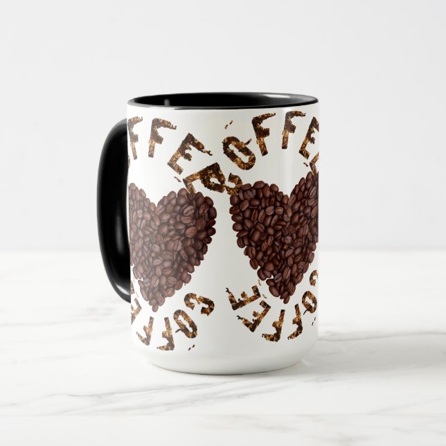 Mug J'aime le café (Devant gauche)